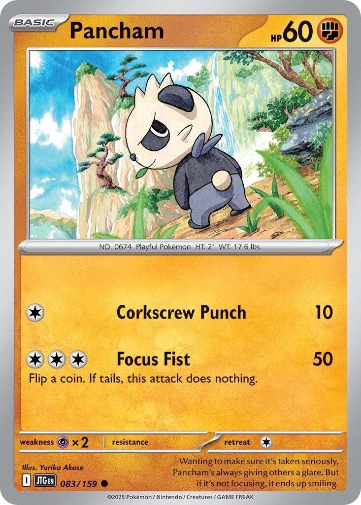 Pancham (083/159) [Scarlet & Violet: Journey Together] | Tabernacle Games