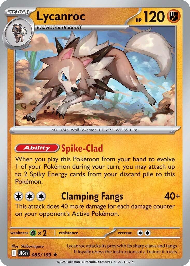 Lycanroc (085/159) [Scarlet & Violet: Journey Together] | Tabernacle Games