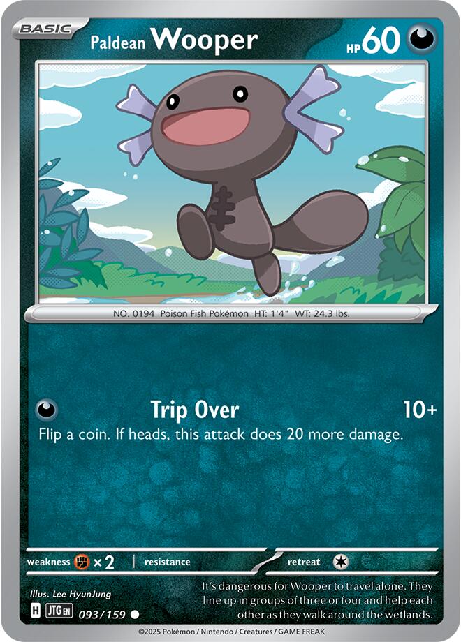 Paldean Wooper (093/159) [Scarlet & Violet: Journey Together] | Tabernacle Games