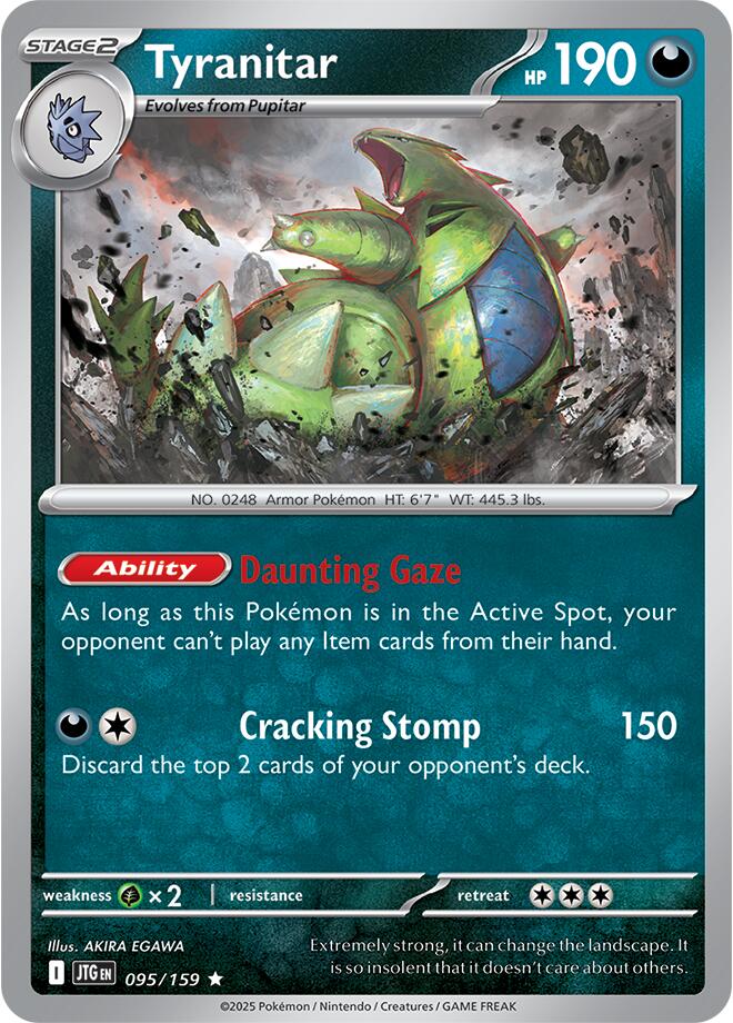 Tyranitar (095/159) [Scarlet & Violet: Journey Together] | Tabernacle Games