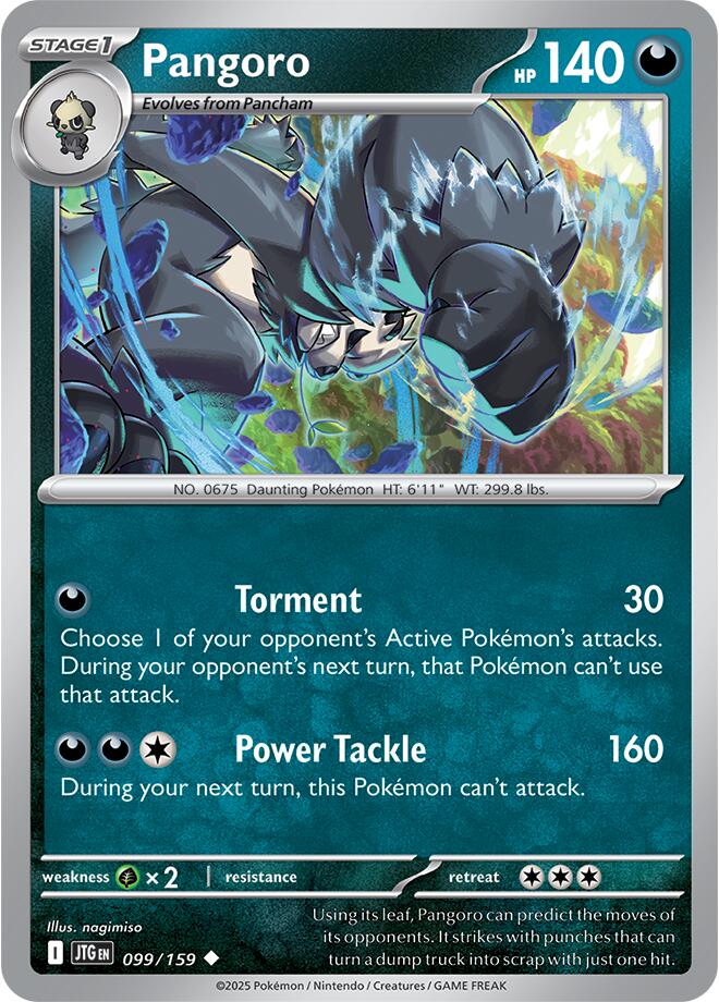 Pangoro (099/159) [Scarlet & Violet: Journey Together] | Tabernacle Games