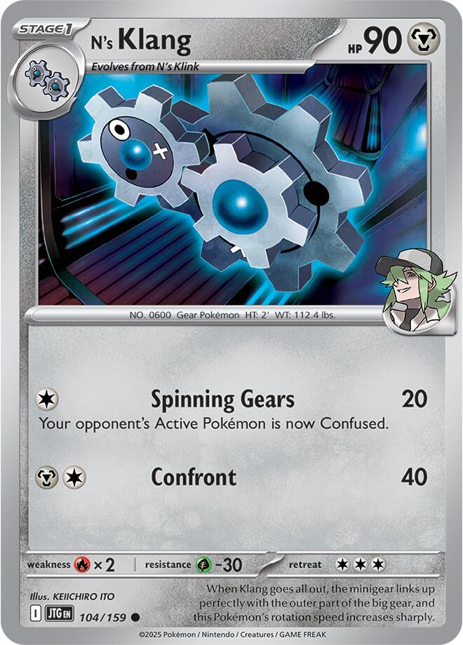 N's Klang (104/159) [Scarlet & Violet: Journey Together] | Tabernacle Games