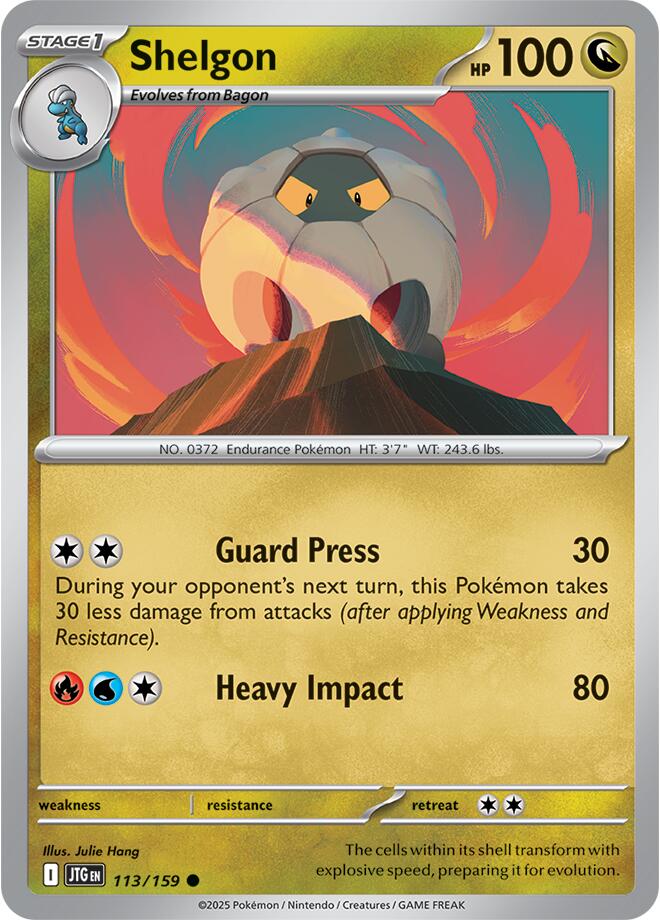Shelgon (113/159) [Scarlet & Violet: Journey Together] | Tabernacle Games