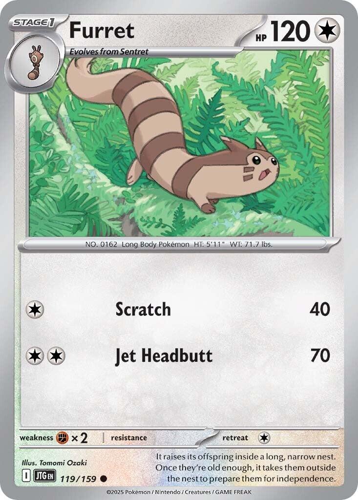Furret (119/159) [Scarlet & Violet: Journey Together] | Tabernacle Games