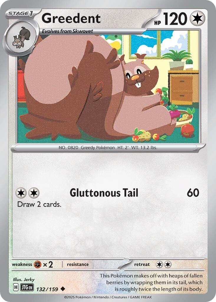 Greedent (132/159) [Scarlet & Violet: Journey Together] | Tabernacle Games