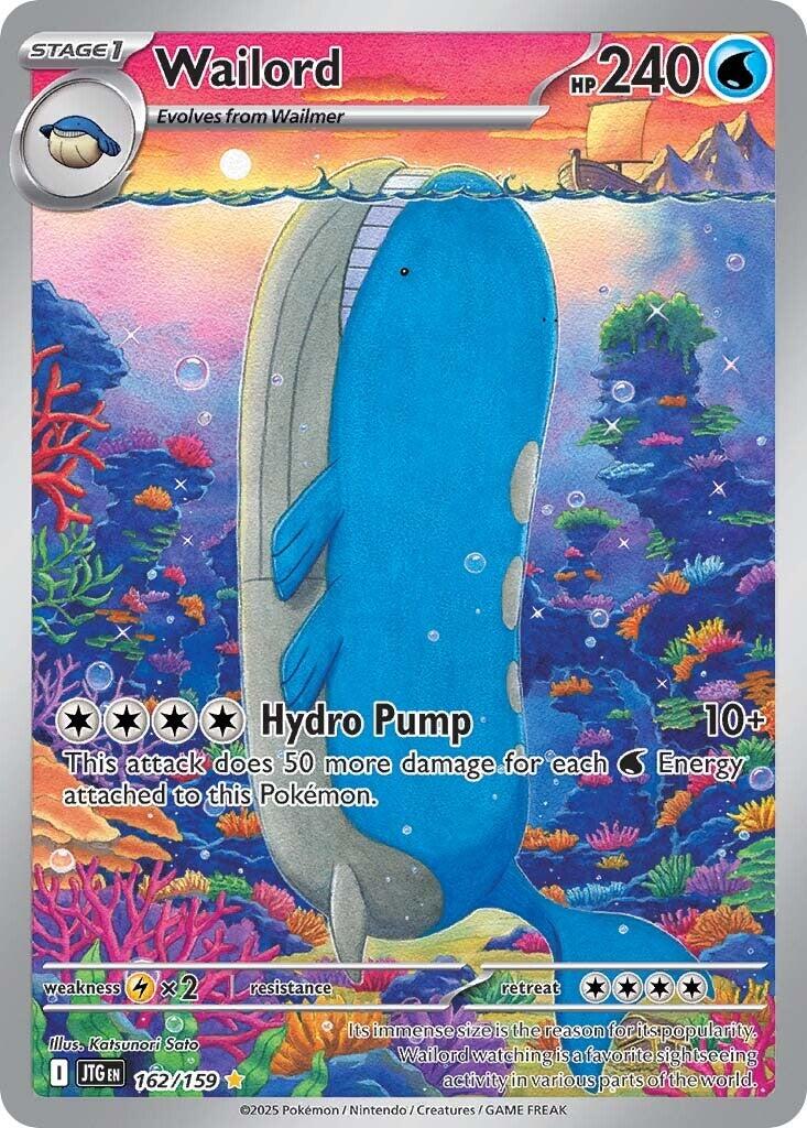 Wailord (162/159) [Scarlet & Violet: Journey Together] | Tabernacle Games
