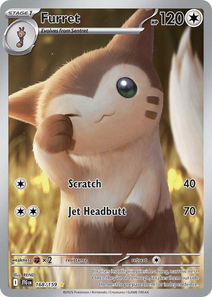 Furret (168/159) [Scarlet & Violet: Journey Together] | Tabernacle Games
