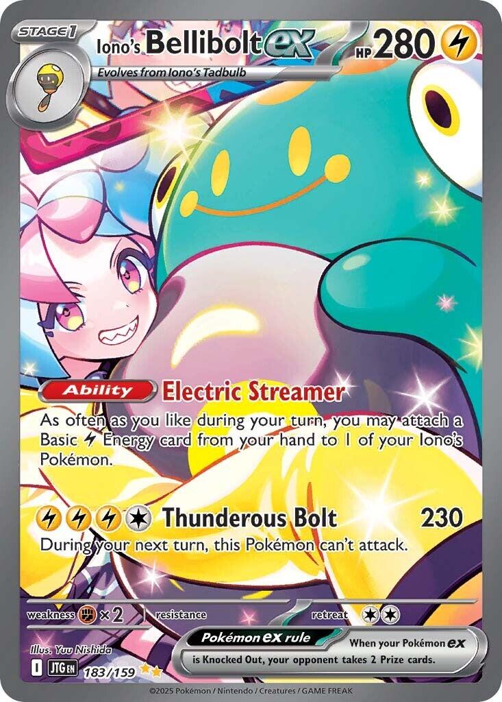 Iono's Bellibolt ex (183/159) [Scarlet & Violet: Journey Together] | Tabernacle Games