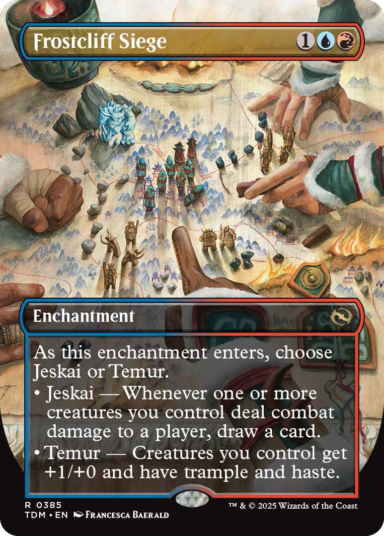 Frostcliff Siege (Borderless) [Tarkir: Dragonstorm] | Tabernacle Games