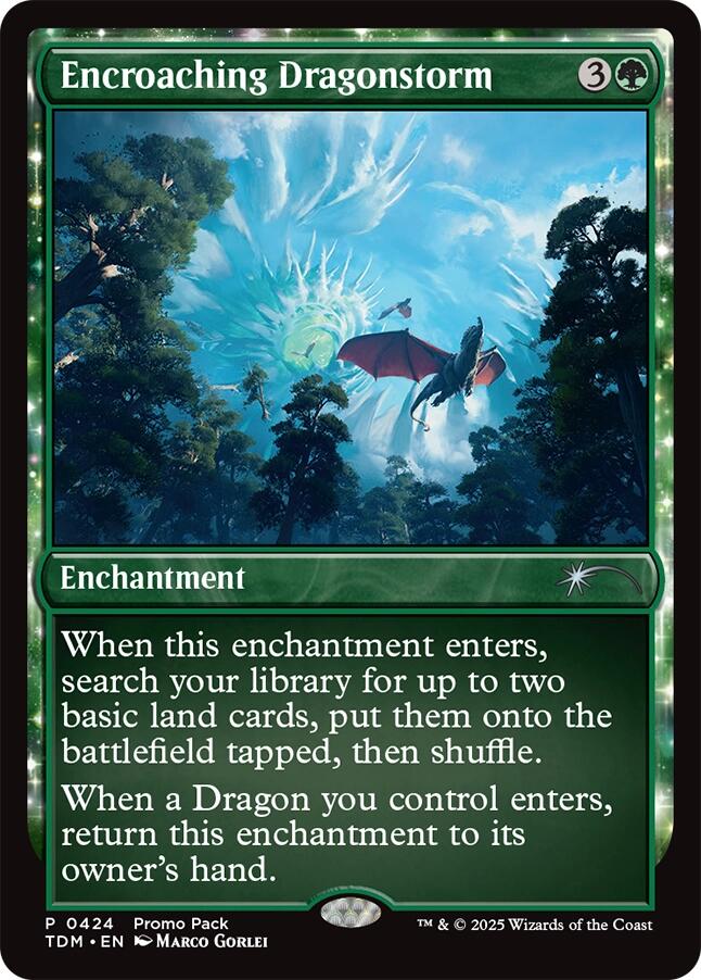 Encroaching Dragonstorm [Tarkir: Dragonstorm Promos] | Tabernacle Games