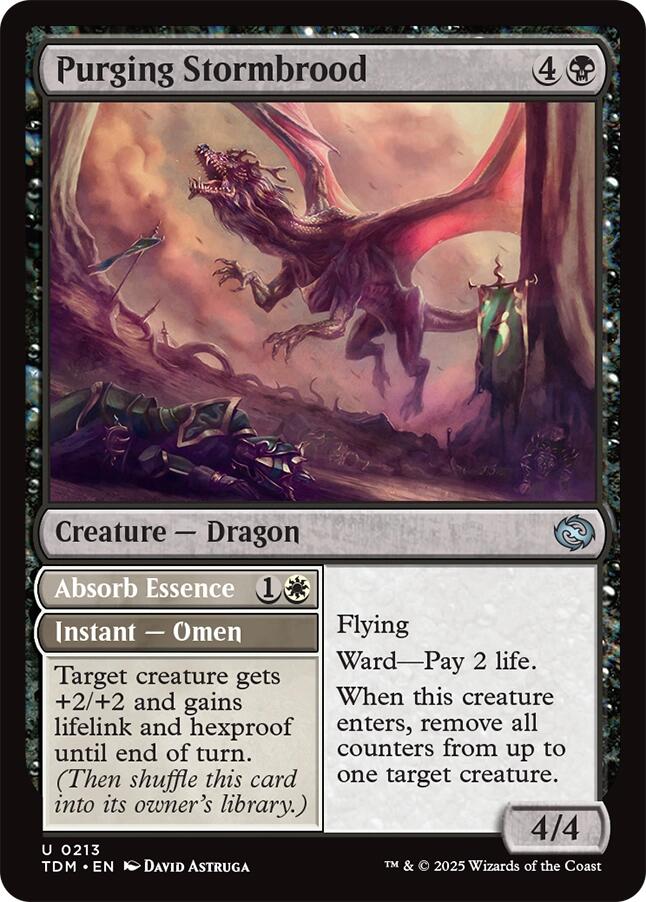 Purging Stormbrood [Tarkir: Dragonstorm] | Tabernacle Games
