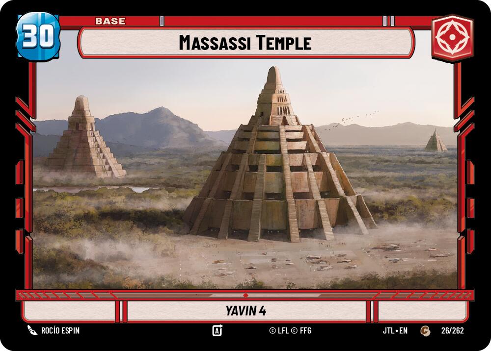 Massassi Temple // X-Wing (026/262 // T02/T04) (026/262 // T02/T04) [Jump to Lightspeed] | Tabernacle Games