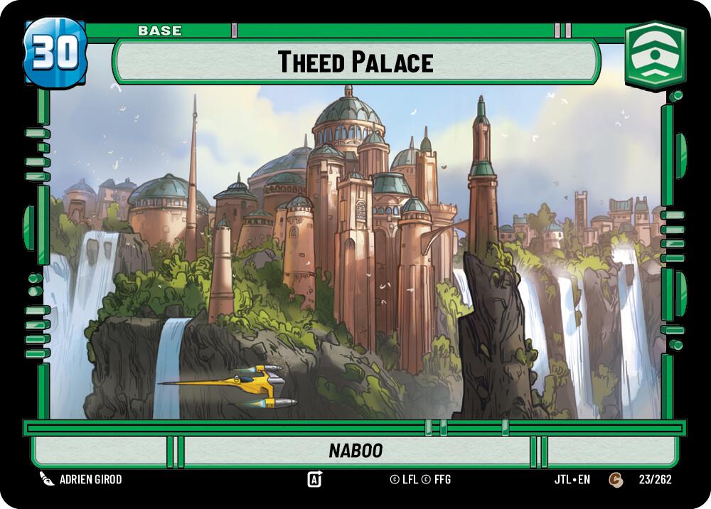 Theed Palace // TIE Fighter (023/262 // T01/T04) (023/2262 // T01/T04) [Jump to Lightspeed] | Tabernacle Games