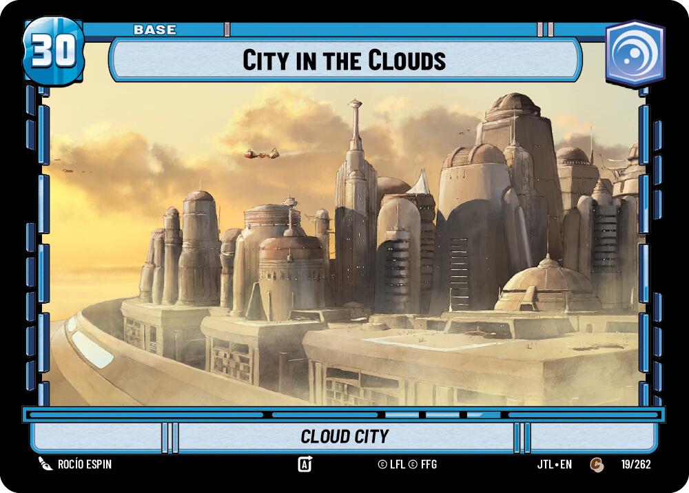 City in the Clouds // TIE Fighter (019/262 // T01/T04) (019/262 // T01/T04) [Jump to Lightspeed] | Tabernacle Games