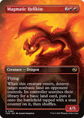Magmatic Hellkite (Borderless) [Tarkir: Dragonstorm] | Tabernacle Games