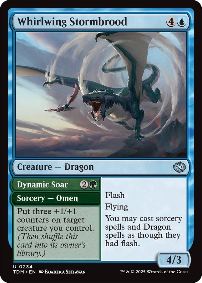 Whirlwing Stormbrood [Tarkir: Dragonstorm] | Tabernacle Games