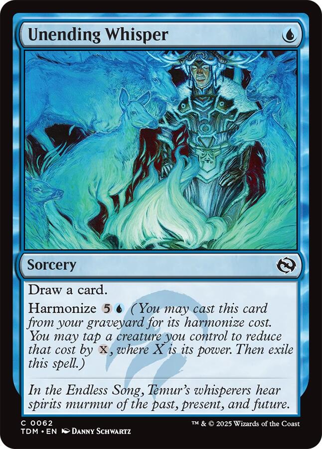 Unending Whisper [Tarkir: Dragonstorm] | Tabernacle Games