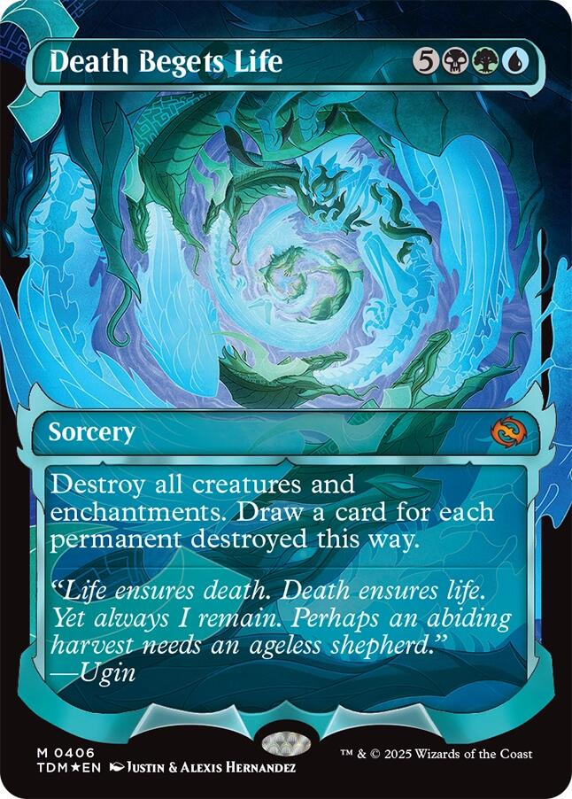 Death Begets Life (Showcase) [Tarkir: Dragonstorm] | Tabernacle Games