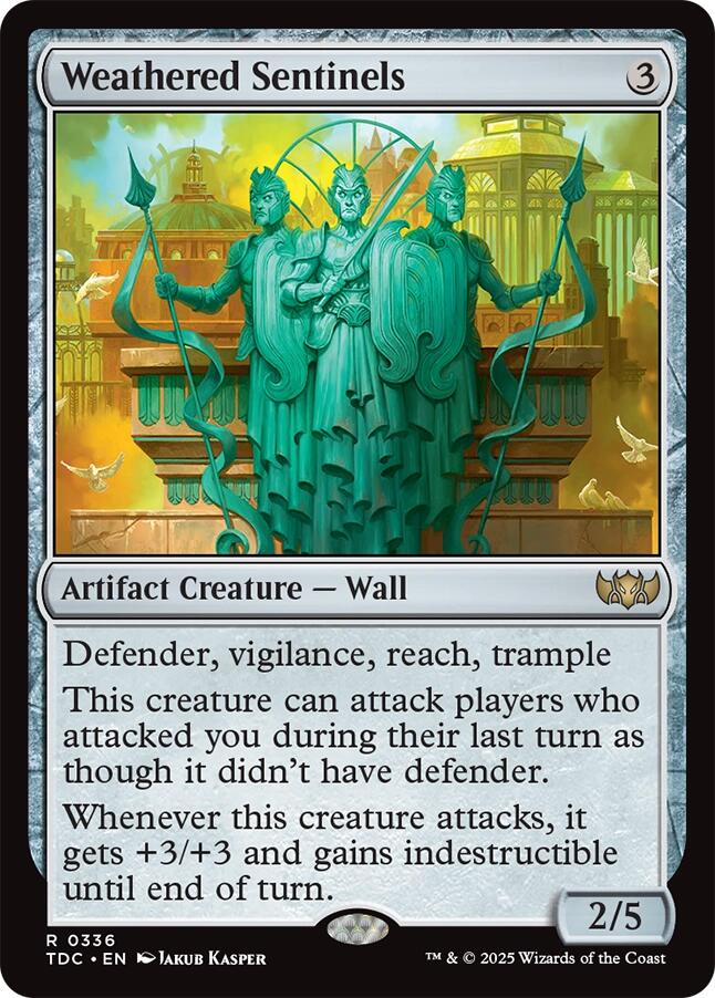 Weathered Sentinels [Tarkir: Dragonstorm Commander] | Tabernacle Games