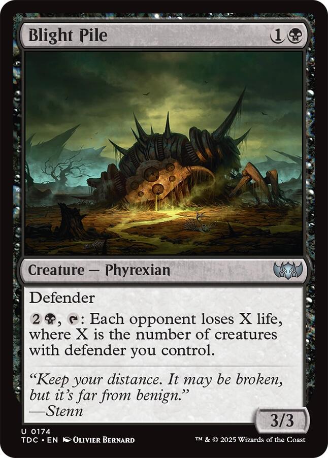 Blight Pile [Tarkir: Dragonstorm Commander] | Tabernacle Games