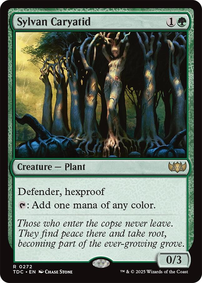 Sylvan Caryatid [Tarkir: Dragonstorm Commander] | Tabernacle Games