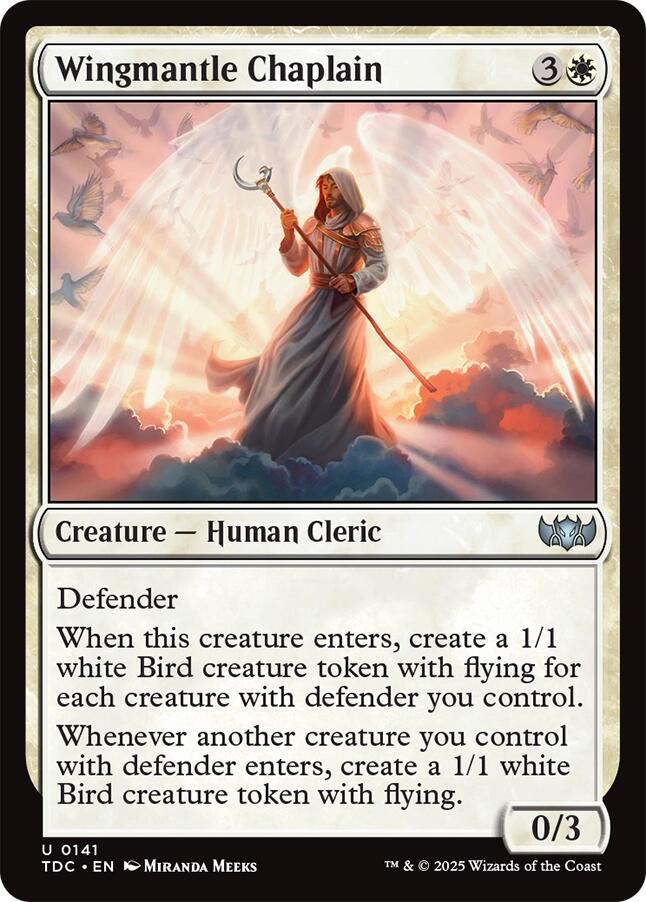 Wingmantle Chaplain [Tarkir: Dragonstorm Commander] | Tabernacle Games