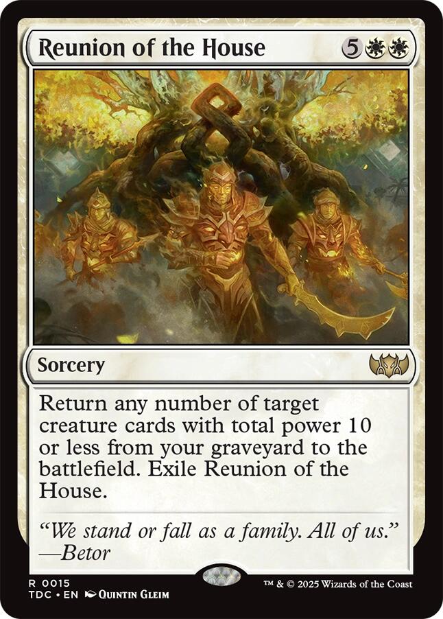 Reunion of the House [Tarkir: Dragonstorm Commander] | Tabernacle Games