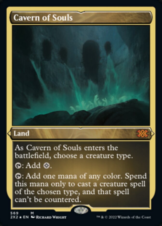 Cavern of Souls (Foil Etched) [Double Masters 2022] | Tabernacle Games