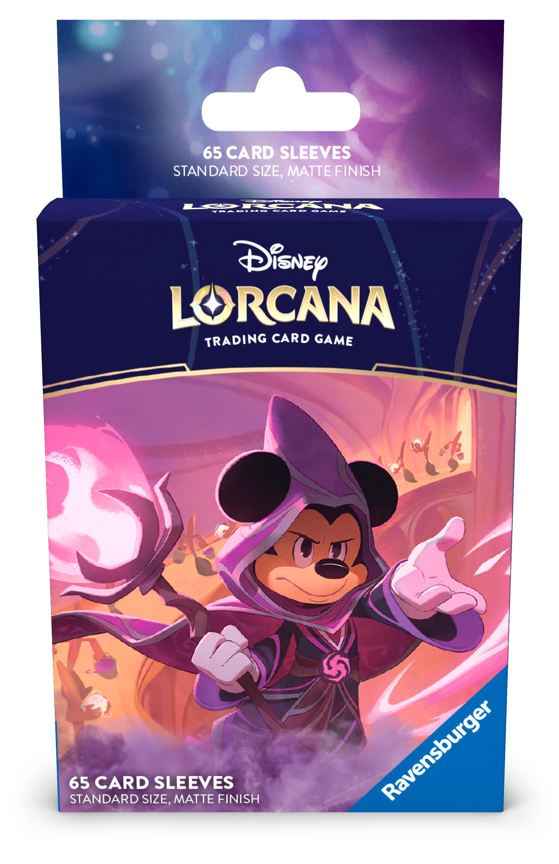 Card Sleeves (Mickey Mouse, Wayward Sorcerer / 65-Pack) | Tabernacle Games