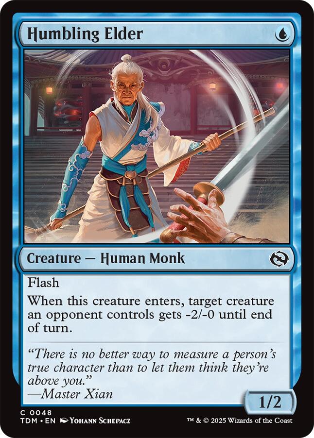 Humbling Elder [Tarkir: Dragonstorm] | Tabernacle Games