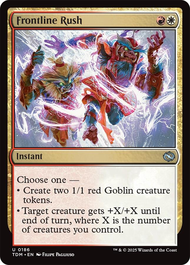 Frontline Rush [Tarkir: Dragonstorm] | Tabernacle Games