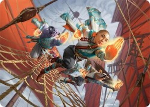 Aligned Heart Art Card (52/54) [Tarkir: Dragonstorm Art Series] | Tabernacle Games