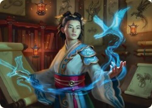 Dragonologist Art Card (6/54) [Tarkir: Dragonstorm Art Series] | Tabernacle Games
