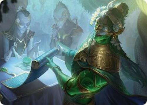 Sibsig Appraiser Art Card (8/54) [Tarkir: Dragonstorm Art Series] | Tabernacle Games