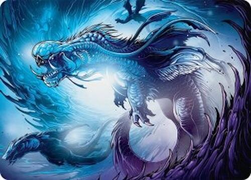 Roiling Dragonstorm Art Card (33/54) [Tarkir: Dragonstorm Art Series] | Tabernacle Games