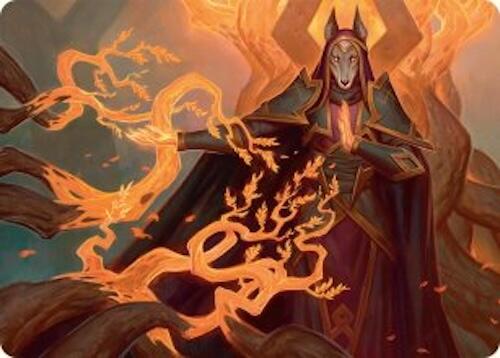 Abzan Devotee Art Card (10/54) [Tarkir: Dragonstorm Art Series] | Tabernacle Games
