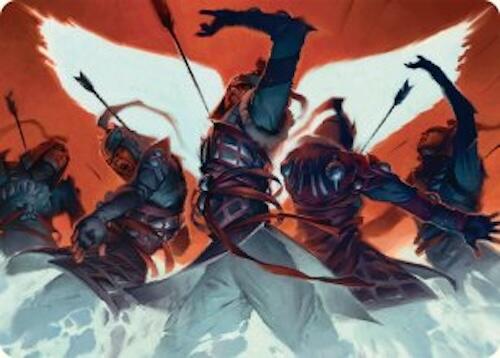 Desperate Measures Art Card (11/54) [Tarkir: Dragonstorm Art Series] | Tabernacle Games