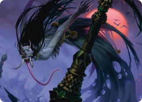 Qarsi Revenant Art Card (12/54) [Tarkir: Dragonstorm Art Series] | Tabernacle Games