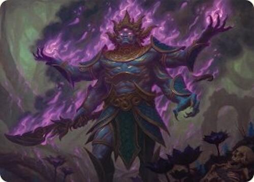 Rot-Curse Rakshasa Art Card (13/54) [Tarkir: Dragonstorm Art Series] | Tabernacle Games