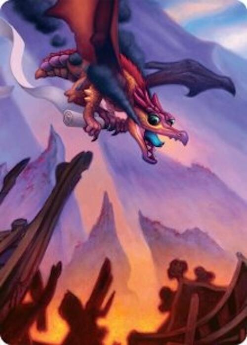 Scavenger Regent Art Card (45/54) [Tarkir: Dragonstorm Art Series] | Tabernacle Games
