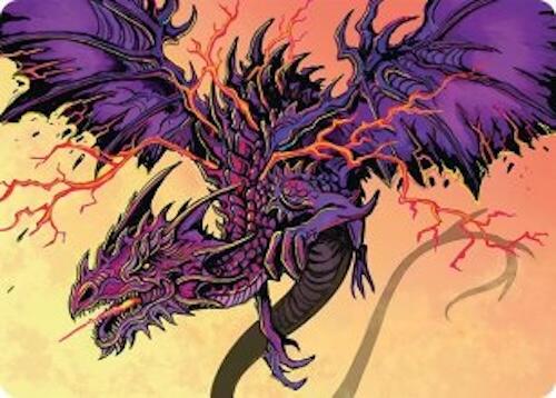 Stormshriek Feral Art Card (35/54) [Tarkir: Dragonstorm Art Series] | Tabernacle Games