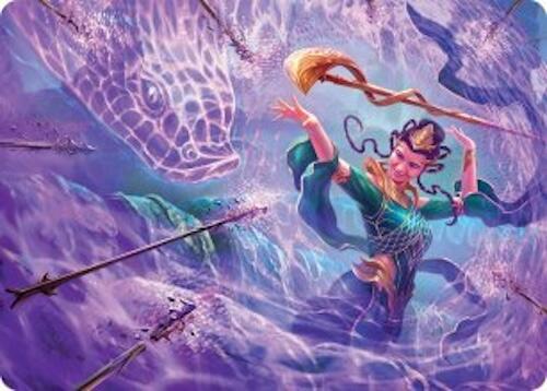 Snakeskin Veil Art Card (19/54) [Tarkir: Dragonstorm Art Series] | Tabernacle Games