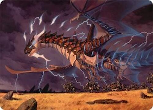 Neriv, Heart of the Storm Art Card (25/54) [Tarkir: Dragonstorm Art Series] | Tabernacle Games