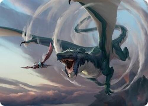 Whirlwing Stormbrood Art Card (27/54) [Tarkir: Dragonstorm Art Series] | Tabernacle Games
