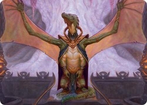 Kheru Goldkeeper Art Card (36/54) [Tarkir: Dragonstorm Art Series] | Tabernacle Games