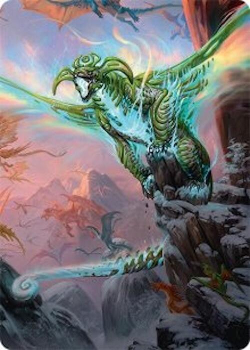 Ureni of the Unwritten Art Card (51/54) [Tarkir: Dragonstorm Art Series] | Tabernacle Games