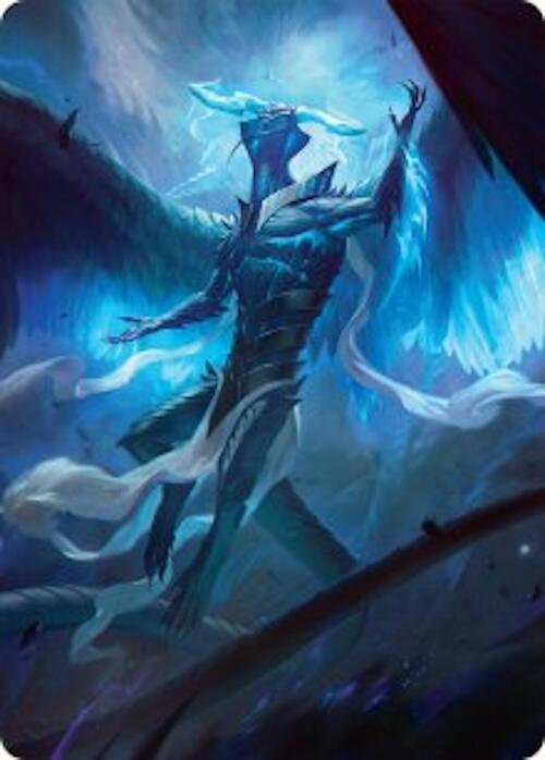 Ugin, Eye of the Storms Art Card (1/54) [Tarkir: Dragonstorm Art Series] | Tabernacle Games