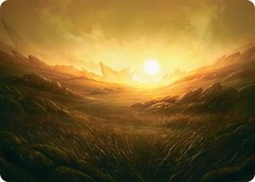Plains Art Card (31/54) [Tarkir: Dragonstorm Art Series] | Tabernacle Games
