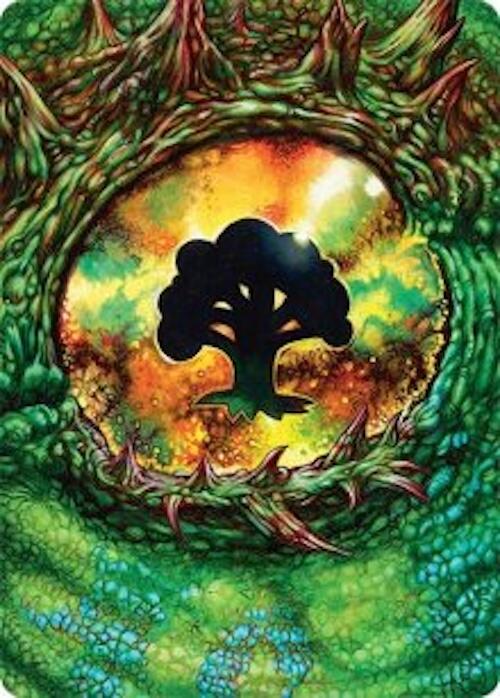 Forest Art Card (32/54) [Tarkir: Dragonstorm Art Series] | Tabernacle Games