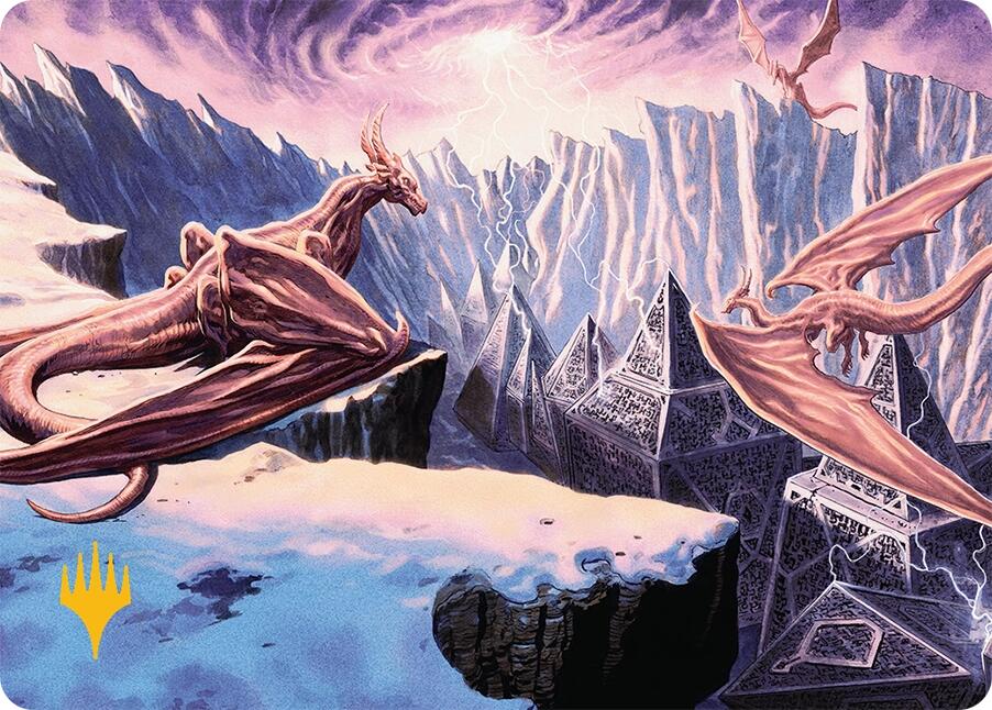 Maelstrom of the Spirit Dragon (42/54) (Gold-Stamped) [Tarkir: Dragonstorm Art Series] | Tabernacle Games